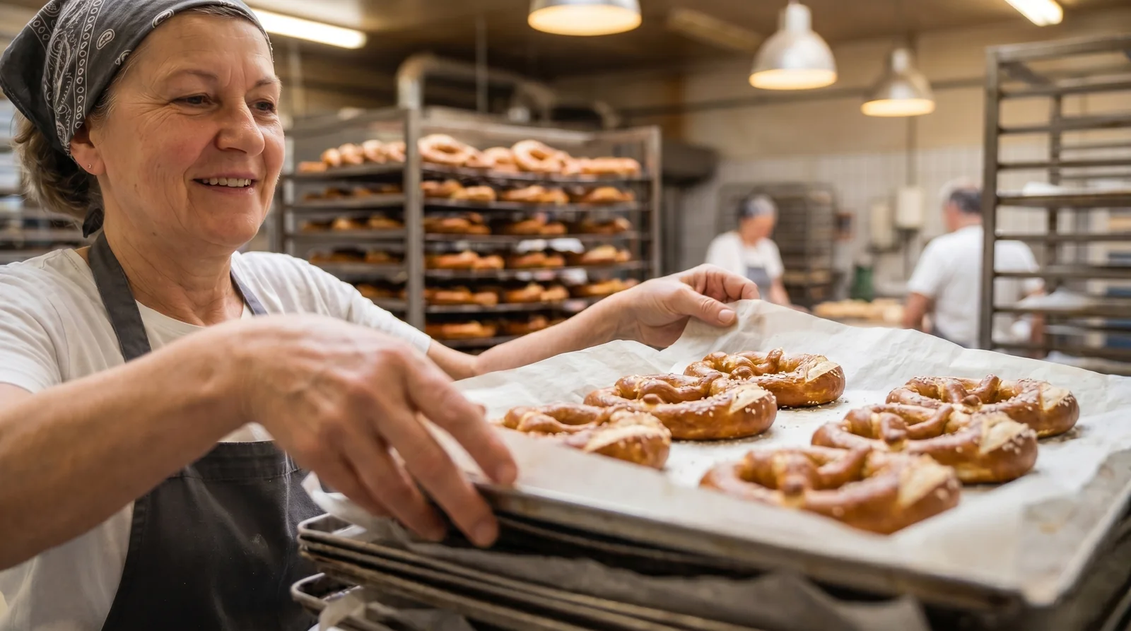 BAKING Pro Backtrennpapier im professionellen Backprozess
