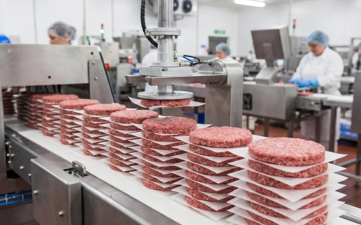 Carne și produse de proximitate cu hârtie antiaderenta