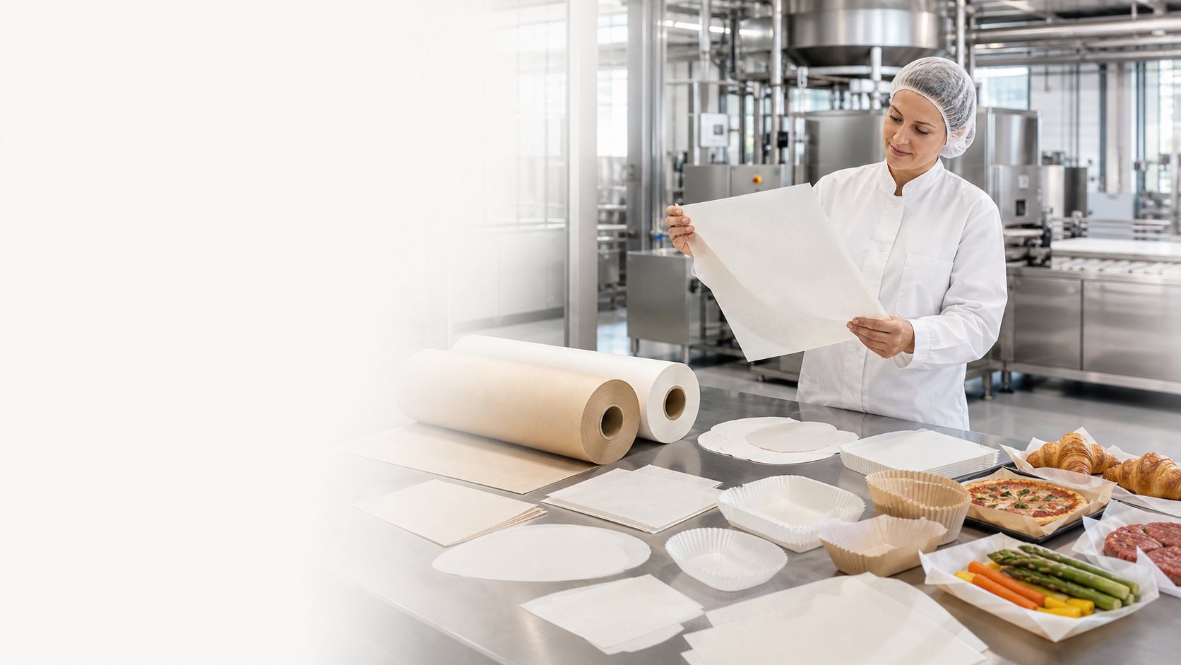 Dezvoltarea de soluții individuale de hârtie de copt pentru aplicații industriale